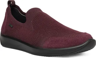 Ara Lilith 2 Waterproof Gore-Tex Slip-On Sneaker in Red at Nordstrom, Size 10.5