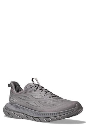 Hoka One One Mach Remastered Sneaker in Galactic Grey /Galactic Grey at Nordstrom, Size 11.5