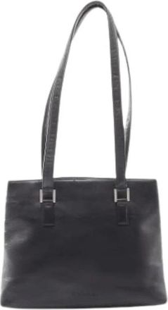 Chanel Pre-owned Vintage Schoudertas - Dames - Vintage Schoudertas - Zwart - ONE Size - Leer - Vintage