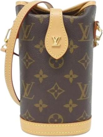 Louis Vuitton Pre-owned Mini Bags, female, Brown, Size: ONE SIZE Pre-owned Fold Me Pouch