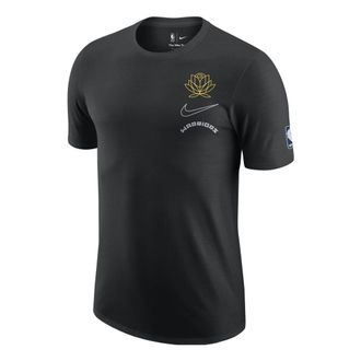 Nike Golden State Warriors Courtside City Graphic T-Shirt Black DV5853-010