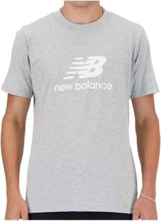 New Balance Sport Essentials Logo T-Shirt T-Shirt f&uuml;r Herren | grau