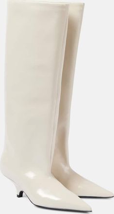 Toteme Patent leather knee-high boots