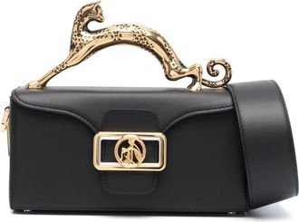 Lanvin Rectangular Black Calf Leather Bag