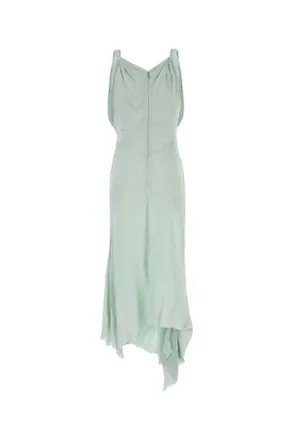 Victoria Beckham 1226wdr006029c 2556 Aquamarine Exterior: Viscose Abiti Dress