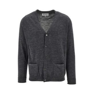 Maison Margiela Wool-blend cardigan Man XXL
