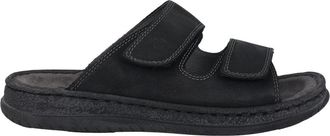 Rohde Alassio Sandal - Heren - Sandalen - Zwart - 47 EU - Leer - Schoenen