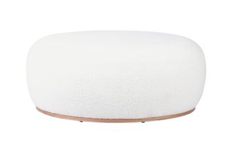BIZZOTTO Blerina White Pouf