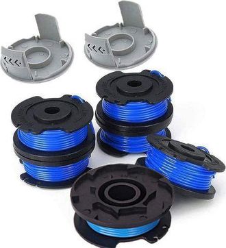 OEM Paquete De 8 Carretes De Hilo De Repuesto Para Desbrozadoras Ryobi One+ Ac14rl3a De 18 V, 24 V Y 40 V. Di&aacute;metro Del Carrete: 1,6 Mm. Longitud: 20,11 M