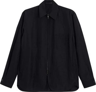 Giorgio Armani Camicia con zip - Nero