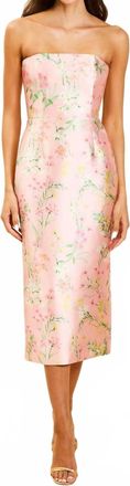Mestiza New York Womens Sabrina Midi Dress In Rose Vines