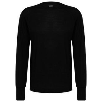 Stoic PerformanceMerino170 PorsiSt. L/S Merinoshirt f&uuml;r Herren | schwarz