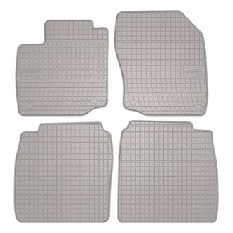 OEM Alfombrillas De Goma Para Coche: Honda Civic Ix Hatchback (2012-2016) - Color Gris, Ajustadas