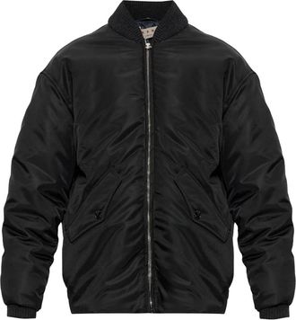 Marni Ge&iuml;soleerde jas met afneembare riem - Heren - Bomber jackets - Zwart - L - Leer - Jassen