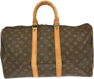 Louis Vuitton Pre-owned Weekend Bags, unisex, Brown, Size: ONE SIZE Pre-owned Keepall bag