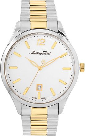 Mathey-Tissot Mens White dial Watch