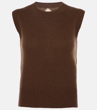 Jardin Des Orangers Pullover senza maniche in cashmere