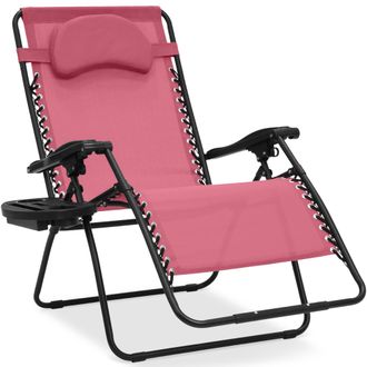 Best Choice Products Oversized Zero Gravity Chair, Folding Outdoor Patio Lounge Recliner w/ Cup Holder