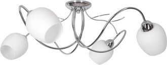 OEM L&aacute;mpara Colgante Moderna L&aacute;mpara De Techo Cromada Led