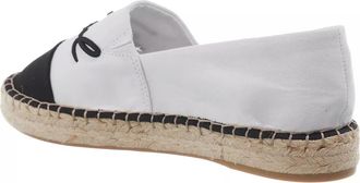 Karl Lagerfeld Espadrilles - Kamini Duo Signature Slip - Gr. 36 (EU) - in Schwarz - für Damen