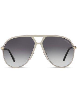 Tom Ford Eyewear Occhiali da sole Xavier - Argento