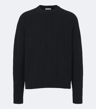 The Row Nanni cable-knit cashmere sweater