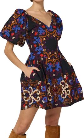 Cleobella Josette Mini Dress In Venezia Print
