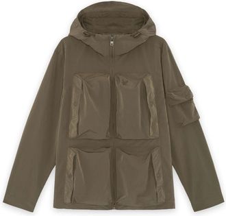 Lyle & Scott Lichtgewicht Ripstop Windjack - Heren - Zomerjassen - Groen - XS - Polyester - Jassen