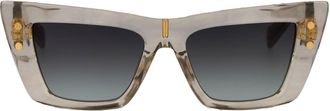 Balmain Cat Eye Sunglasses Bps 156 B 54 156 B