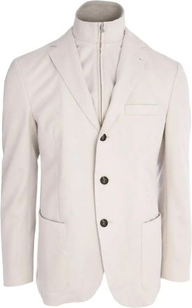 Eleventy Blazer monopetto - Toni neutri