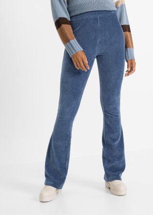 Bonprix Leggings BONPRIX, Damen, Gr. 32/34 (XS), N-Gr, indigo, Jersey, Obermaterial: 62% Baumwolle, 36% Polyester, 2% Elasthan, skinny fit, Hosen Leggings, mi