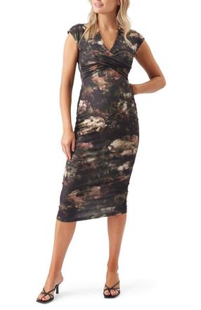 Ripe Vella Nursing Dress in Black at Nordstrom, Size Large Au