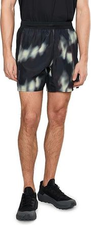 Brooks Dash Shorts Printed Mens Workout Euphoryc Black : 2XL, Polyester