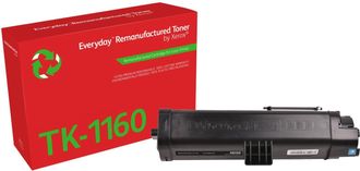 OEM Remanufacturado Everyday T&oacute;ner Everyday Negro Remanufacturado De Xerox Es Compatible Con Kyocera Tk-1160, Capacidad Est&aacute;ndar