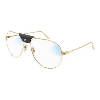 Cartier Santos Sunglasses - male - Cartier - Sunglasses - Yellow - 61 MM - Accessories