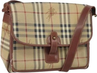 Burberry Pre-owned Cross Body Bags, female, Beige, Size: ONE SIZE Pre-owned Vintage Cross Body Bag
