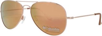 Columbia Unisex Rose Gold Tone Rectangular Sunglasses C113SP770