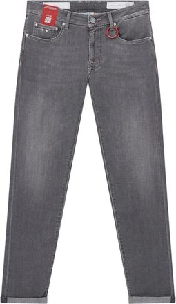 Sartoria Tramarossa Michelangelo Jeans - Heren - Slim Fit Jeans - Grijs - W35 - Denim - Jeans