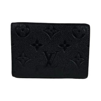 Louis Vuitton Pre-owned Wallets, unisex, Black, Size: ONE SIZE Pre-owned Vintage Canvas Wallet