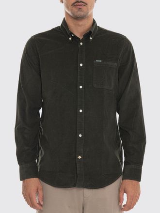 Barbour Camicia a maniche lunghe in velluto a coste con collo button-down