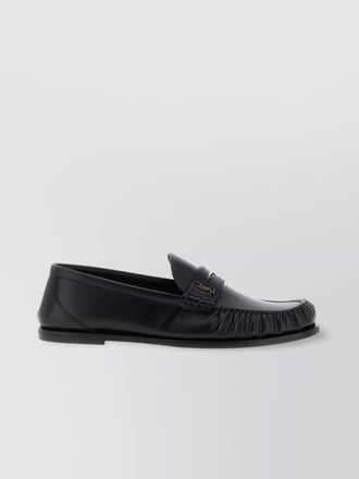 Saint Laurent calf leather laurent loafers
