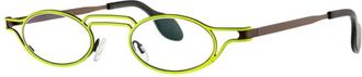 Theo Almond Optisch Montuur - unisex - Brillen - Geel - ONE Size - Accessoires