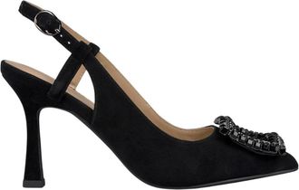 Alma En Pena Broche hak schoen - Dames - Pumps - Zwart - 39 EU - Schoenen