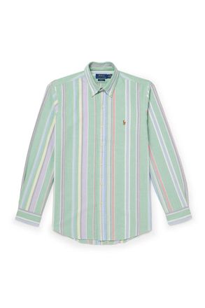 Polo Ralph Lauren Button-Down Collar Striped Cotton Oxford Shirt