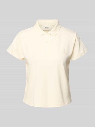 BA&SH Poloshirt mit kurzer Knopfleiste in Ecru, Gr&ouml;&szlig;e 32