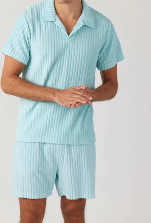 Sol Angeles Mens Riviera Terry Polo In Cape