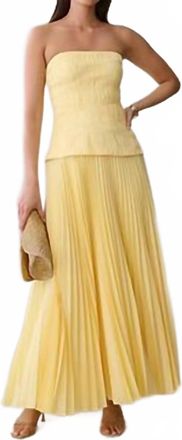 Few Moda Ada Dress In Yellow