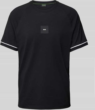 HUGO BOSS T-Shirt mit Label-Detail in Black, Größe XL