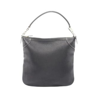 Ferragamo Pre-owned Shoulder Bag - Dames - Pre-owned - Zwart - Maat: ONE Size Leer