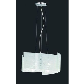 Trio Suspensi&oacute;n Signa 3 Vasos Blanco 3xe27 &Oslash;50 Cm Trio Iluminaci&oacute;n